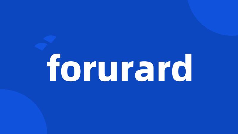 forurard