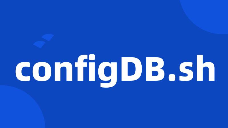 configDB.sh