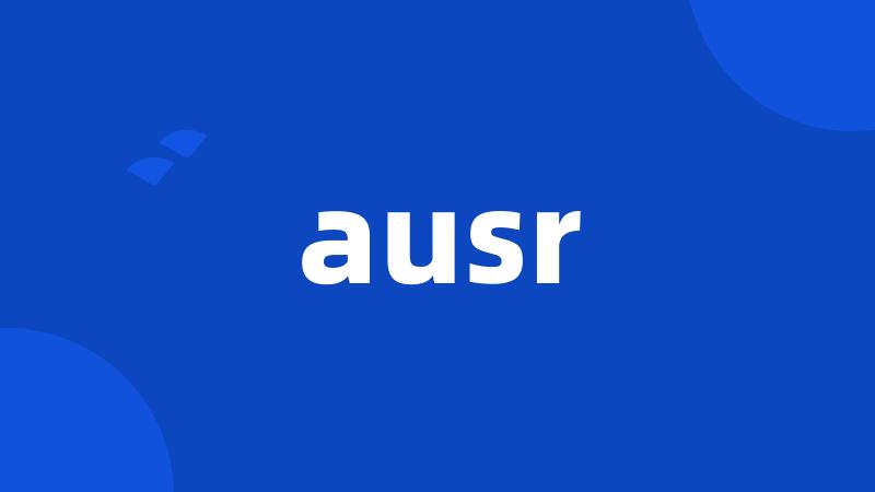 ausr