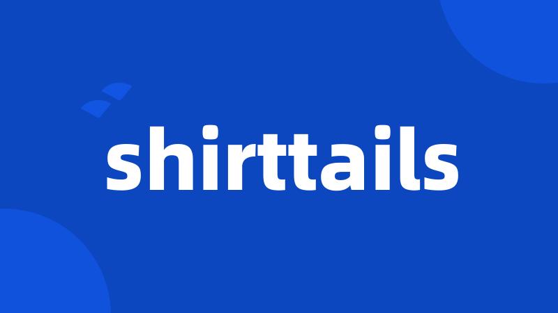 shirttails