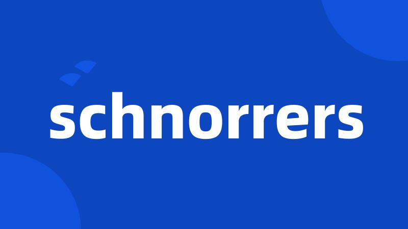 schnorrers