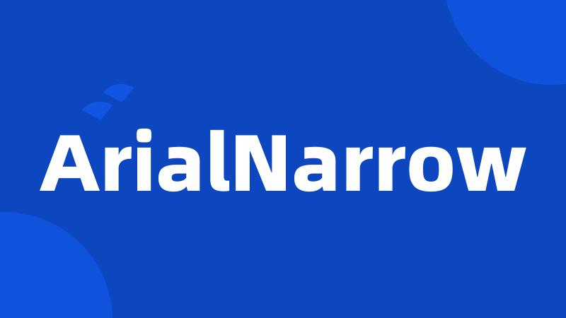 ArialNarrow