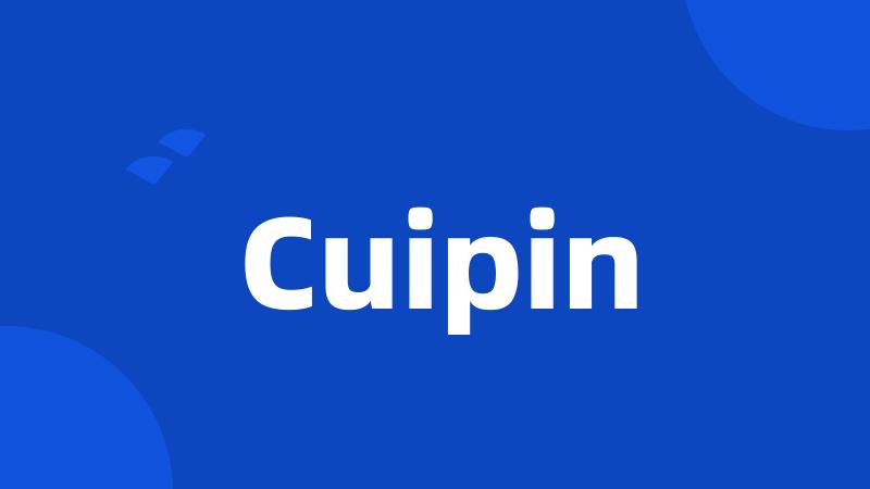 Cuipin