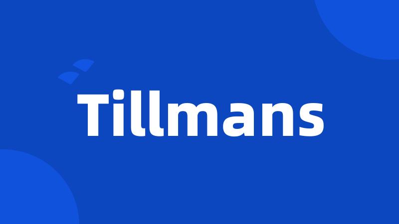 Tillmans