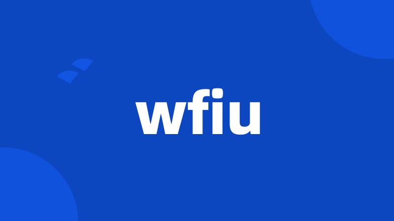 wfiu