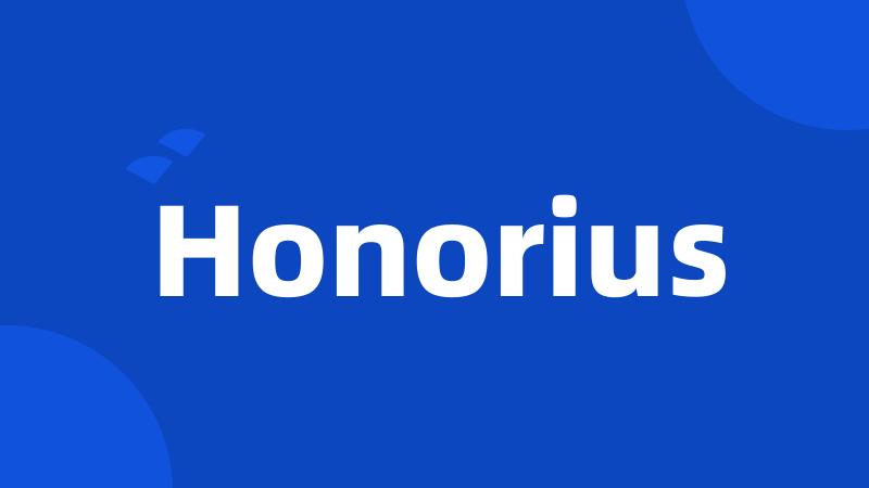 Honorius