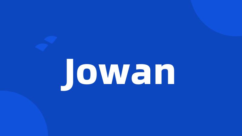 Jowan