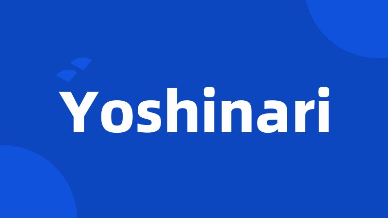 Yoshinari