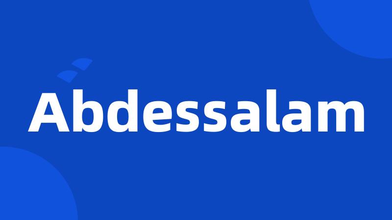 Abdessalam