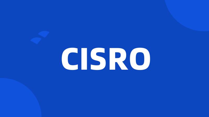 CISRO