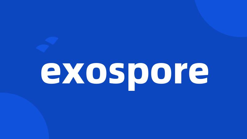 exospore