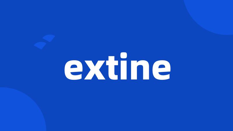 extine