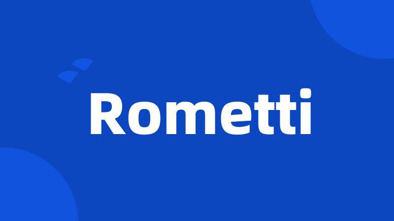 Rometti