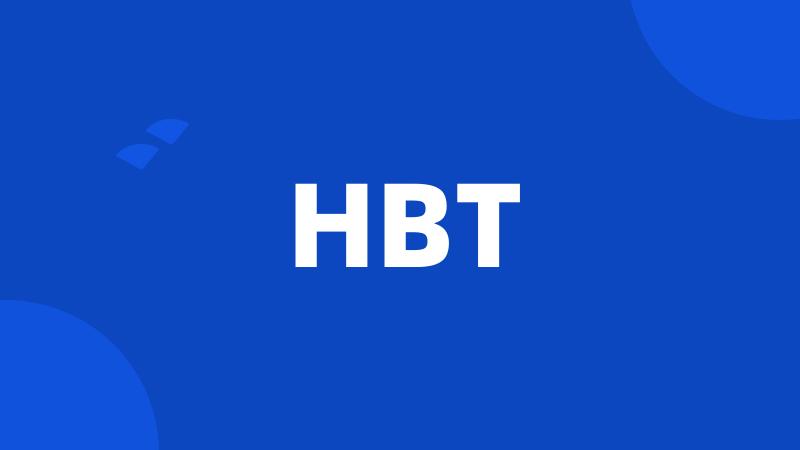 HBT