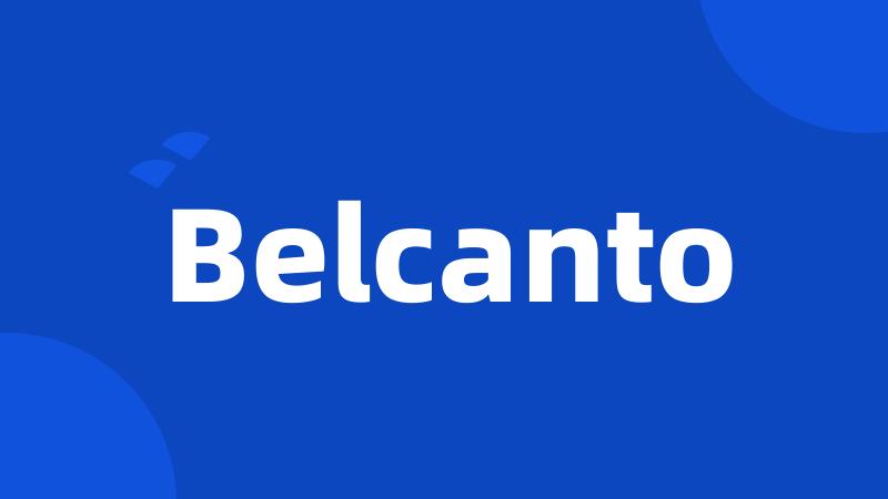 Belcanto