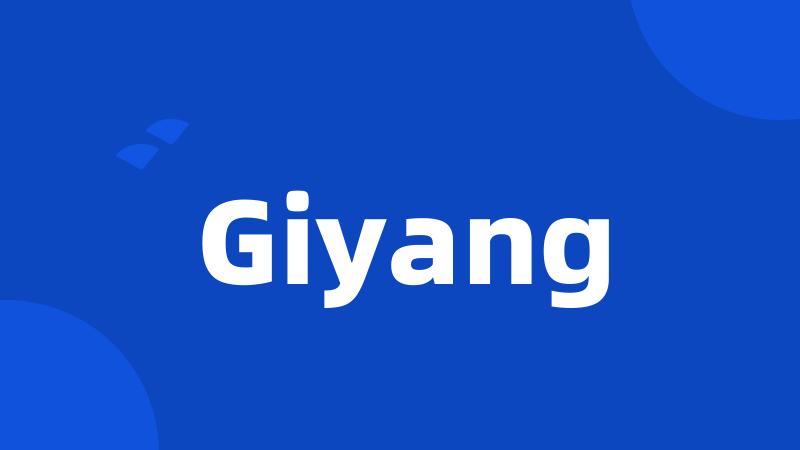 Giyang