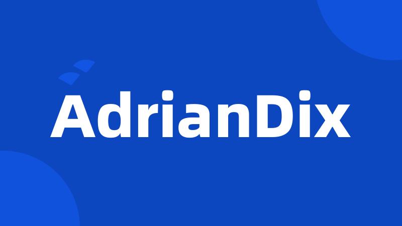 AdrianDix