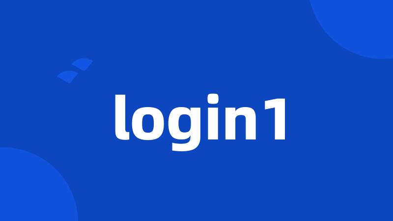 login1