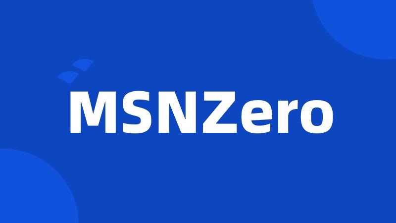 MSNZero