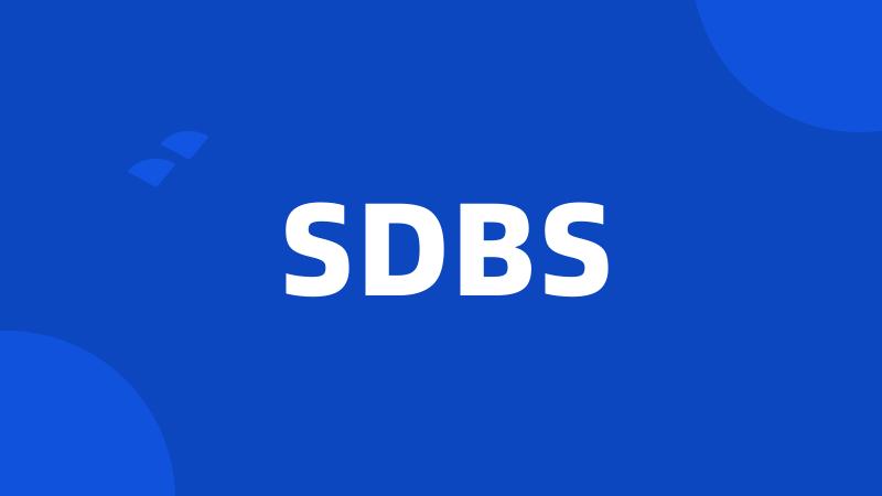 SDBS