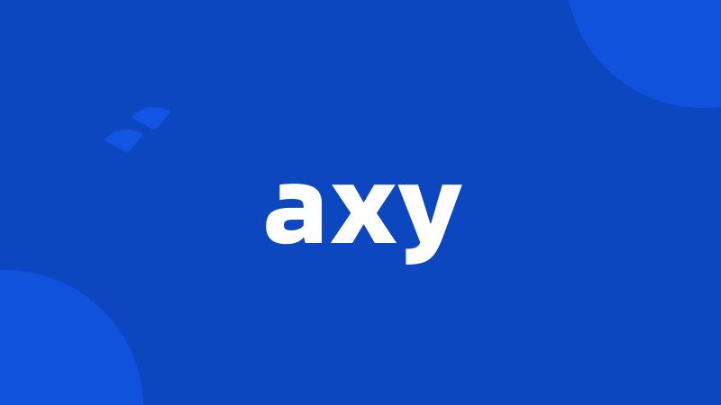 axy