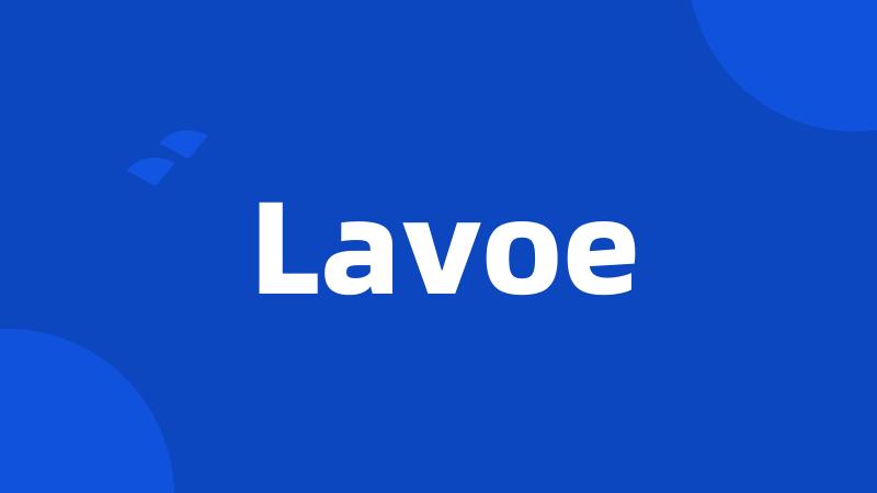 Lavoe