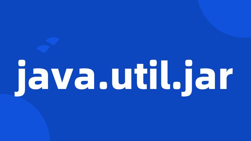 java.util.jar