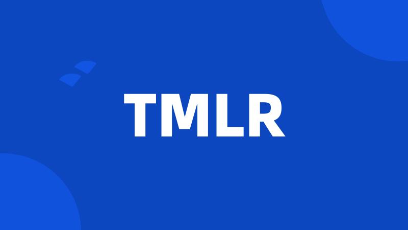 TMLR