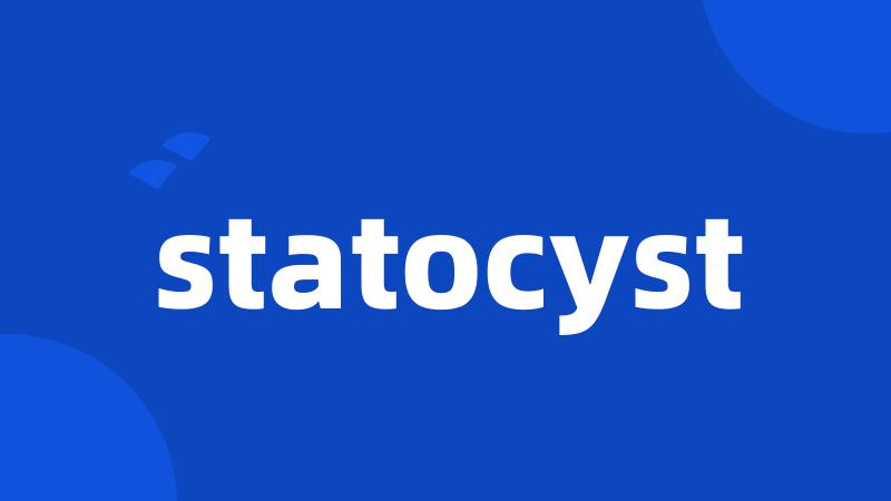 statocyst