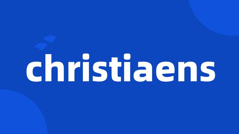 christiaens