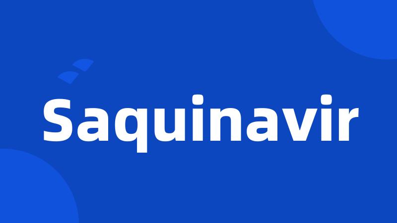 Saquinavir