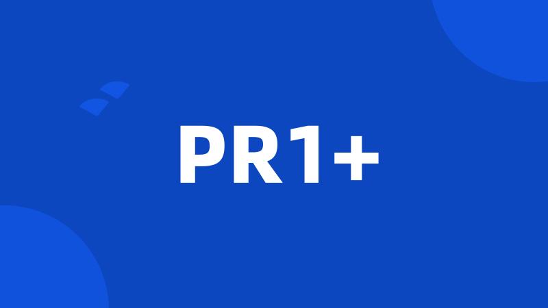 PR1+