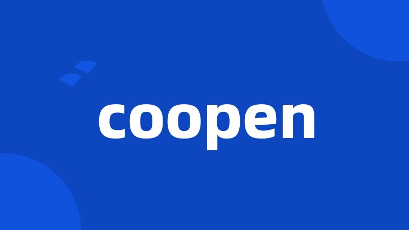 coopen