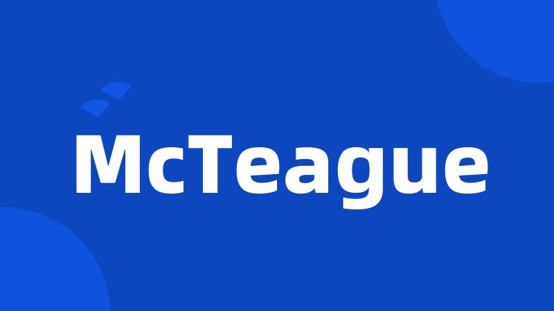 McTeague