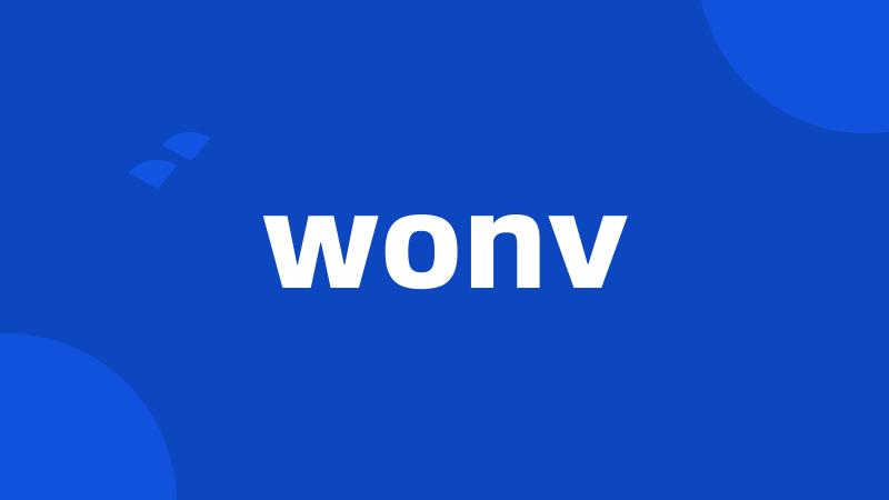 wonv