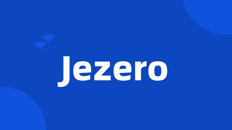 Jezero