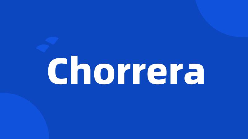 Chorrera