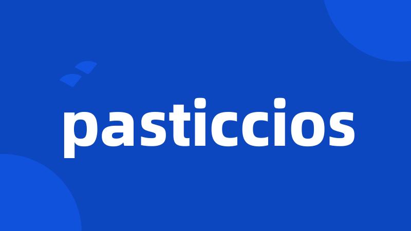 pasticcios