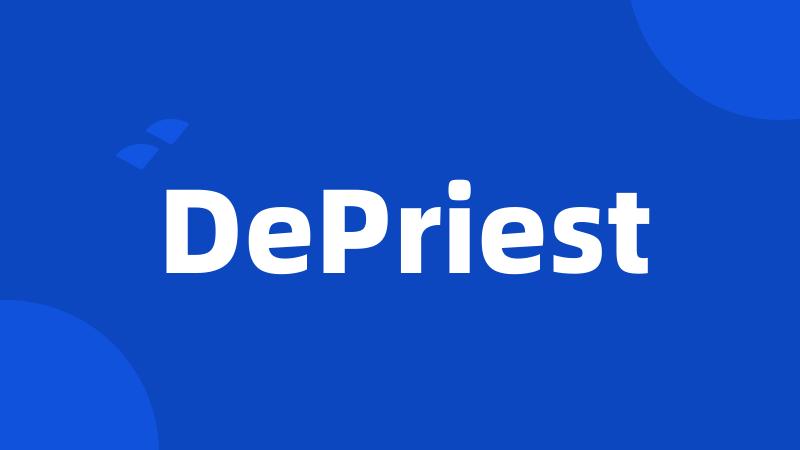 DePriest