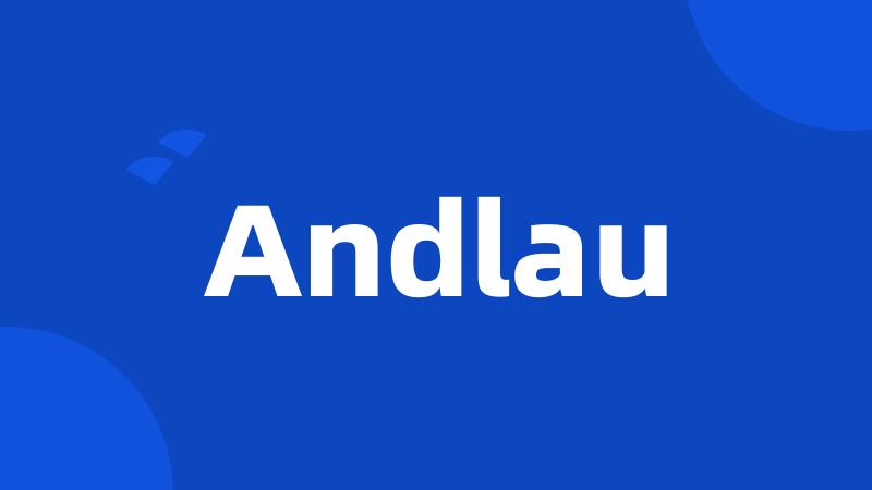 Andlau