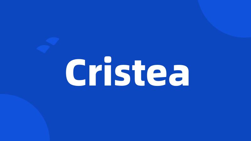 Cristea