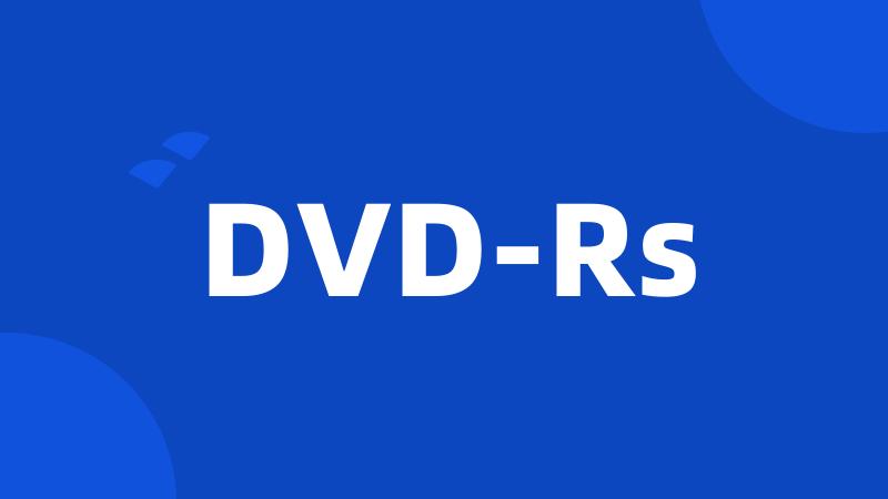 DVD-Rs