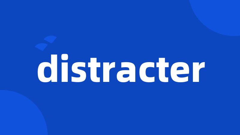 distracter