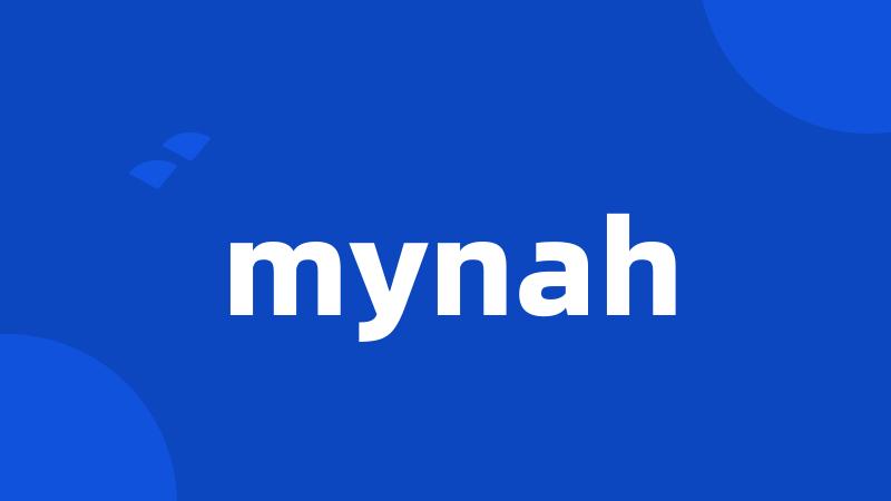 mynah