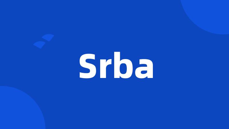 Srba