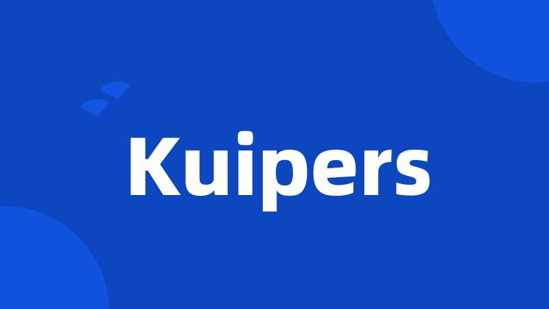 Kuipers