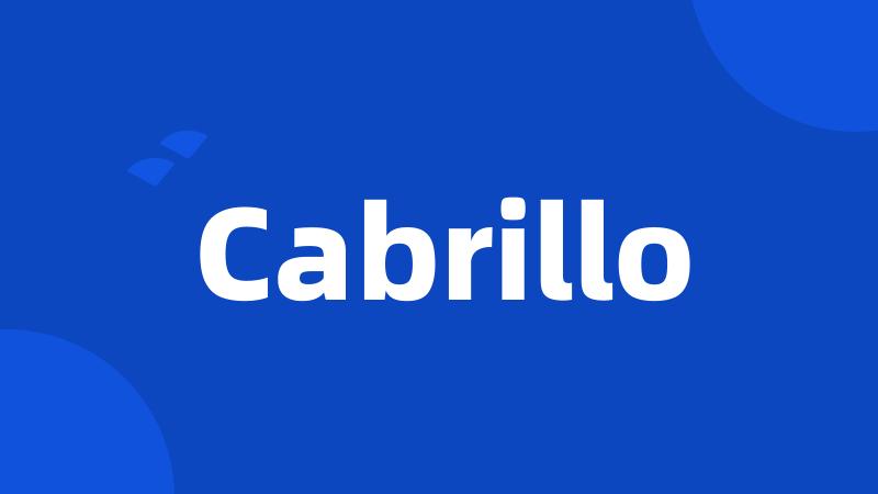 Cabrillo