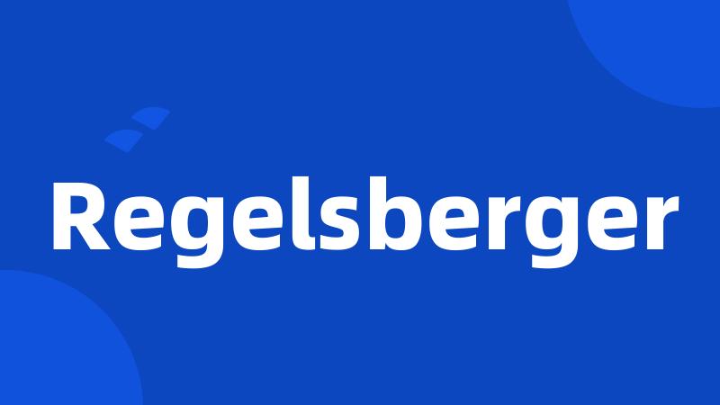 Regelsberger