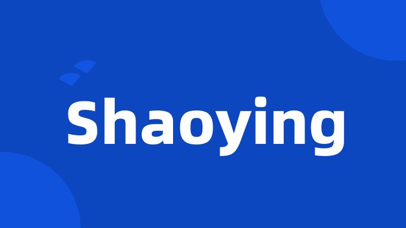 Shaoying