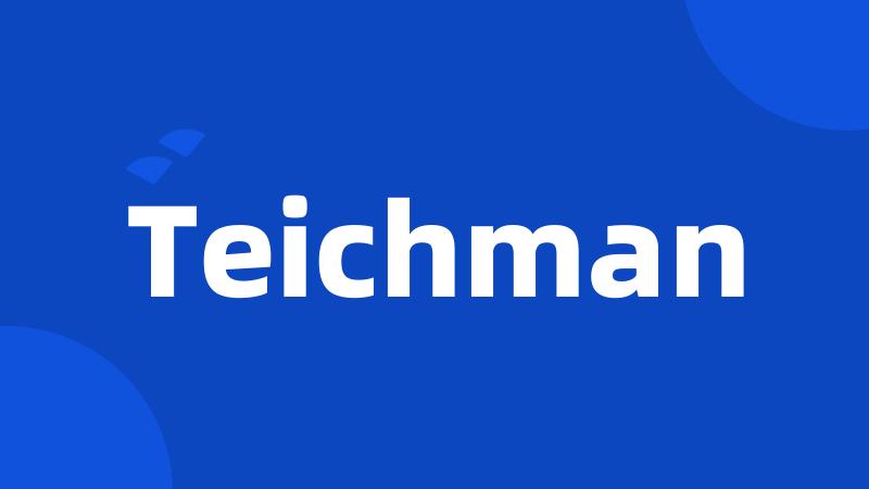 Teichman